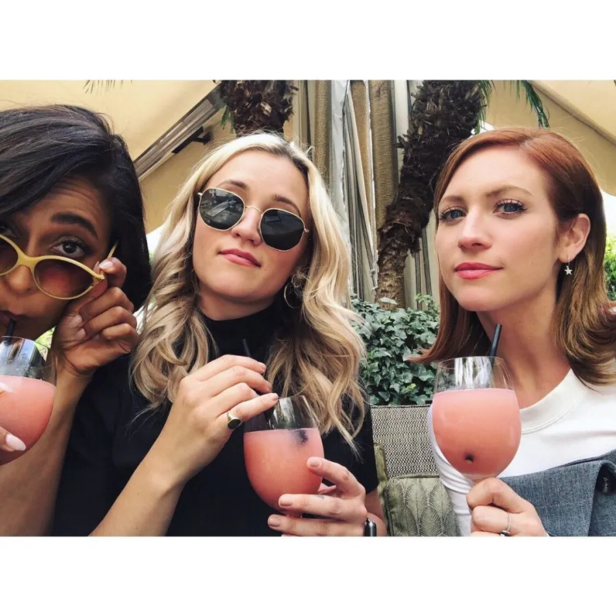 Megalyn Echikunwoke Emily Osment Brittany Snow rose