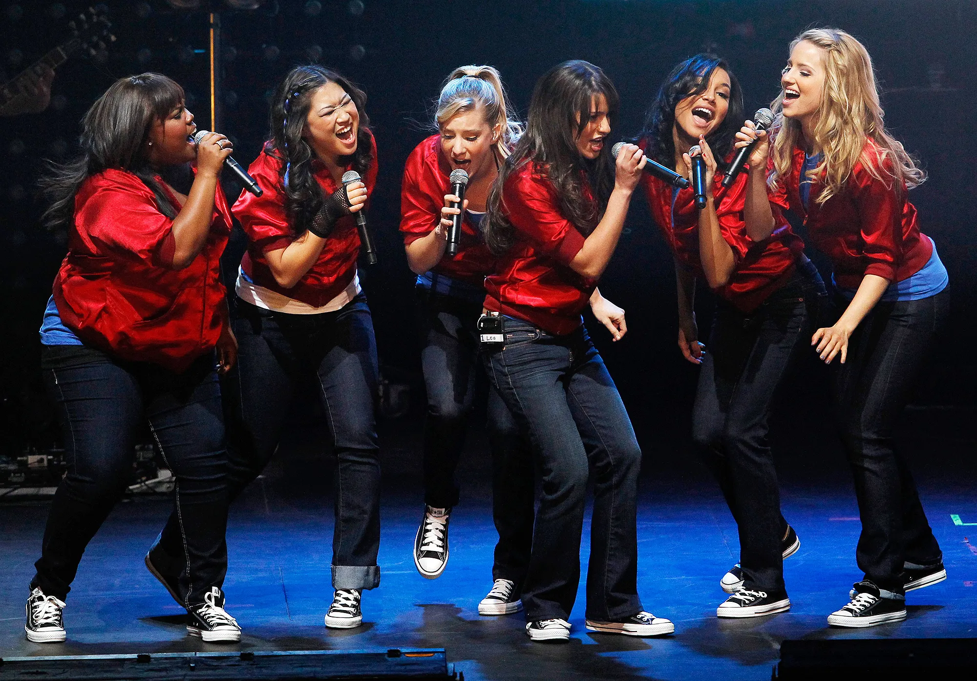 Naya Rivera and Her Glee Costars Were Like a Family