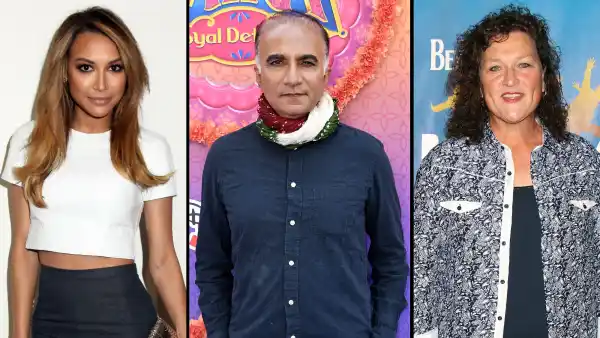 Naya Riveras Glee Costars Iqbal Theba And Dot-Marie Jones Visit Lake Piru