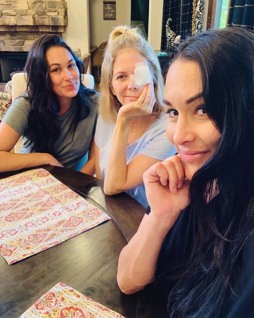 Nikki Bella, Brie Bella and Kathy Laurinaitis Brain Surgery