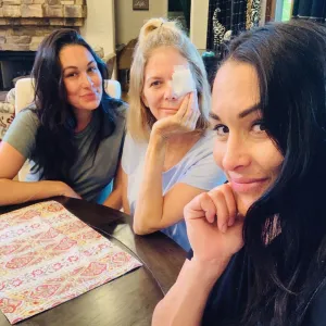 Nikki Bella, Brie Bella and Kathy Laurinaitis Brain Surgery