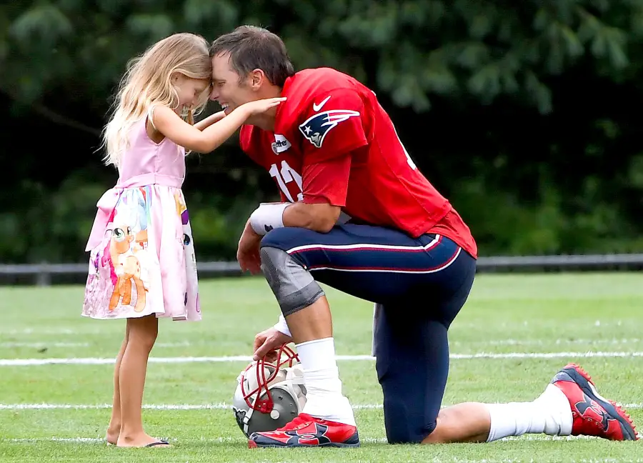 On The Field Tom Brady and Gisele Bundchens Family Album
