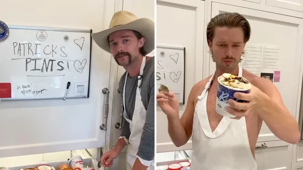 Patrick Schwarzenegger pint ice cream reviews