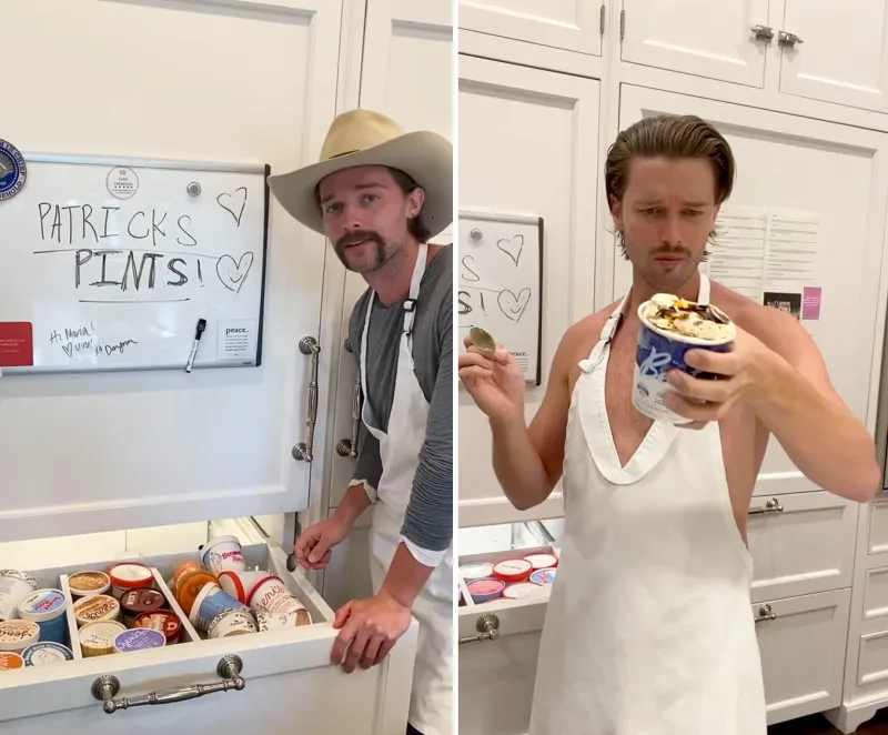 Patrick Schwarzenegger pint ice cream reviews