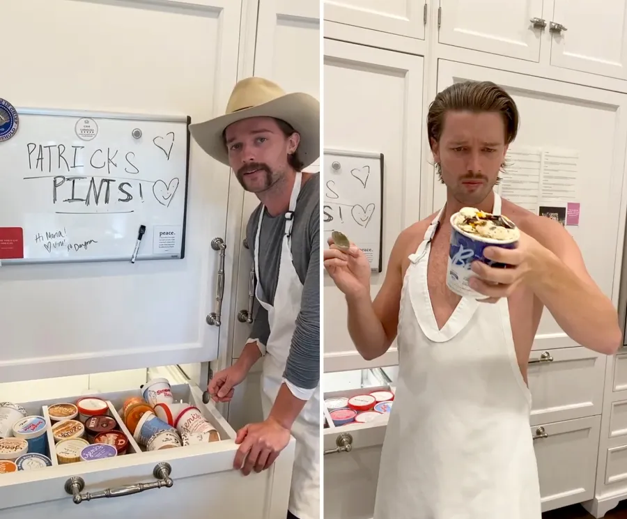 Patrick Schwarzenegger pint ice cream reviews