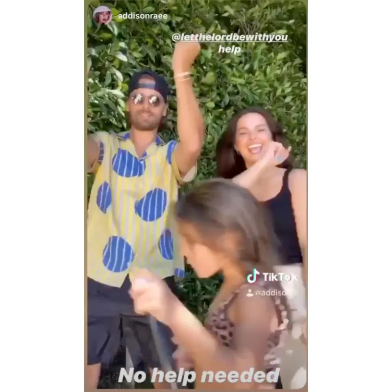 Penelope Disick Hilariously Interrupts Scott And Addison Raes TikTok Video