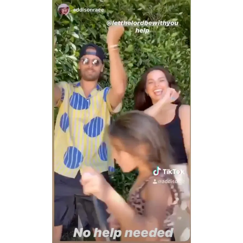 Penelope Disick Hilariously Interrupts Scott And Addison Raes TikTok Video