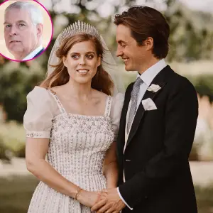 Prince Andrew Gave a Speech at Daughter Princess Beatrice’s Wedding Reception Amid Scandal p