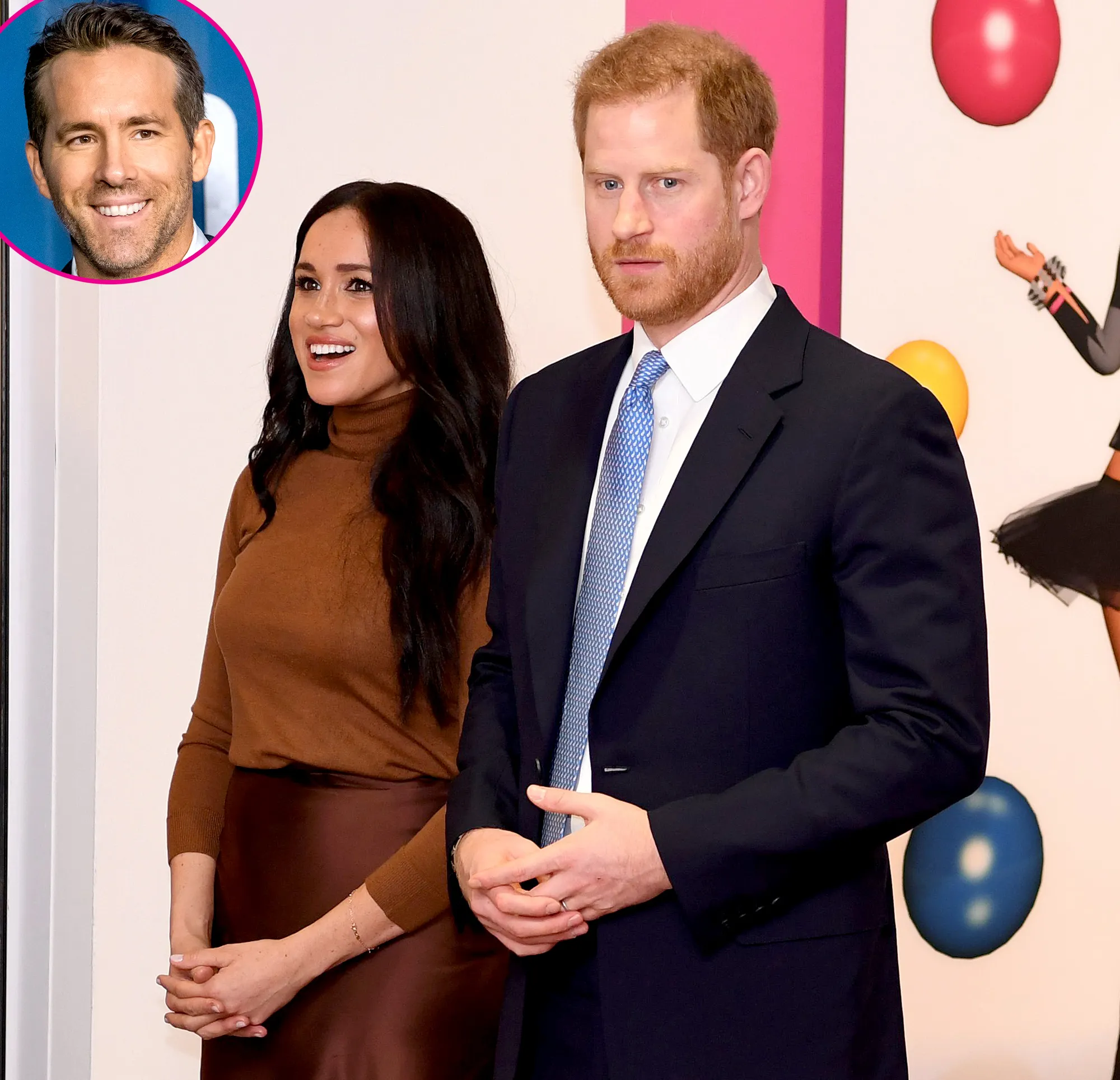 Ryan Reynolds Jokes About Prince Harry and Meghan Markle's Royal Step Back p
