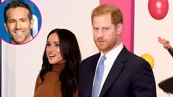 Ryan Reynolds Jokes About Prince Harry and Meghan Markle's Royal Step Back p