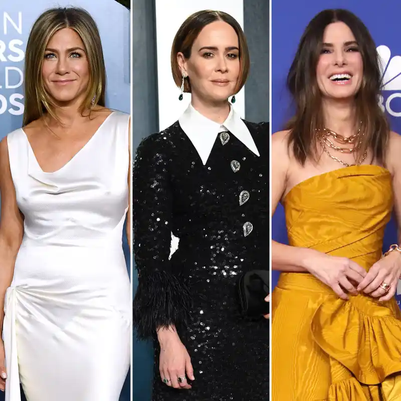 Jennifer Aniston Sarah Paulson More Celebrate Sandra Bullock Birthday