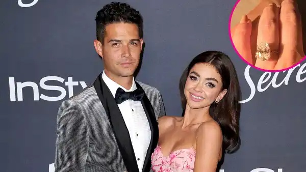 Sarah Hyland and Wells Adams Celebrate 1-Year Engagement Anniversary