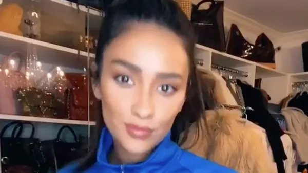 Throwback! Shay Mitchell Rewears ‘Pretty Little Liars’ Swim Team Tracksuit