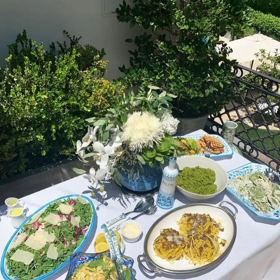 Sofia Vergara Celebrates Her Birthday With a Food-Filled Patio Party