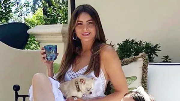 Sofia Vergara Celebrates Her Birthday With a Food-Filled Patio Party