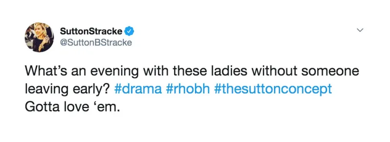 Sutton Stracke Twitter 06 Denise Richards Joking Strip Club RHOBH