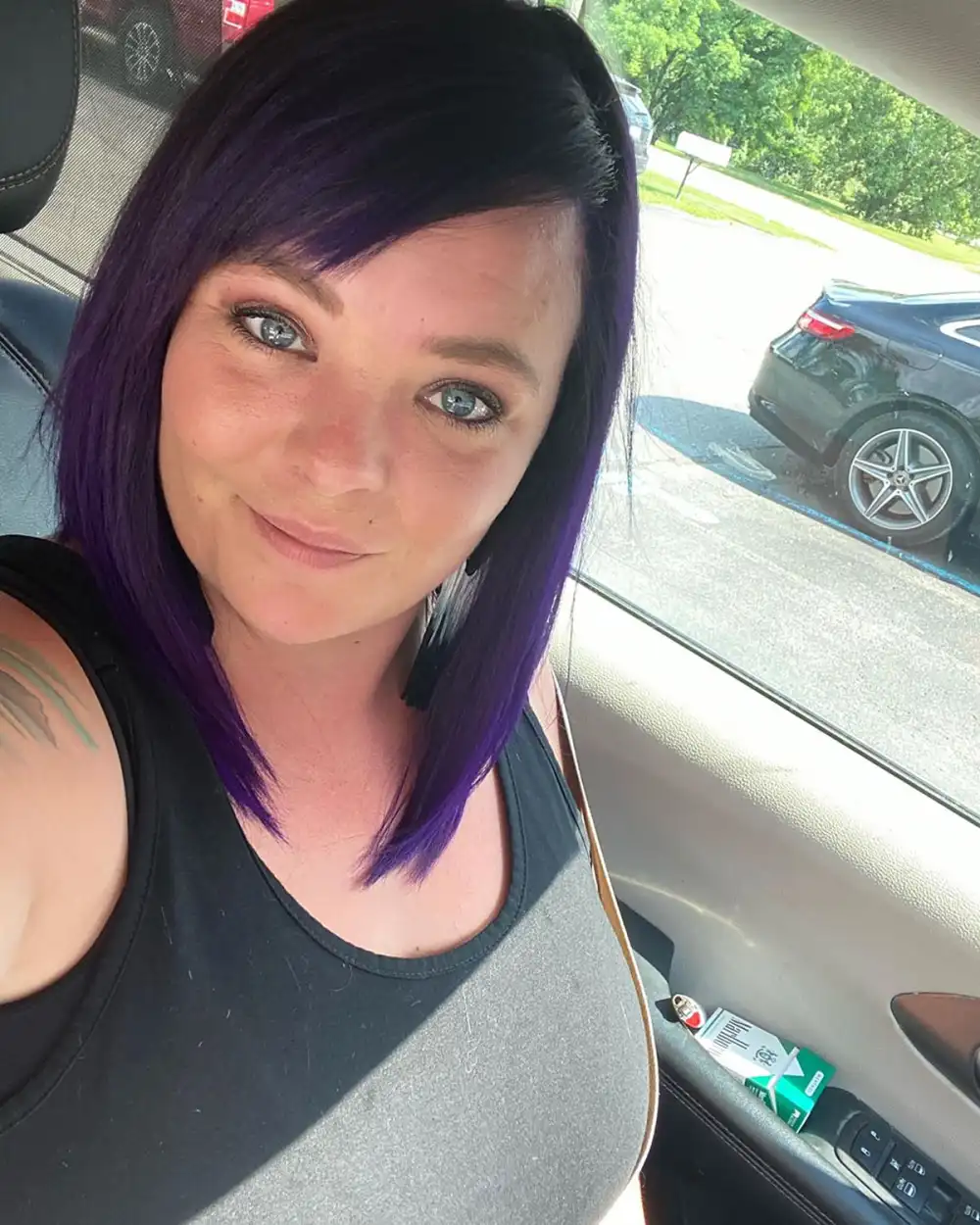 'Teen Mom' Star Catelynn Baltierra Debuts a New Haircut &mdash; and Purple Locks!