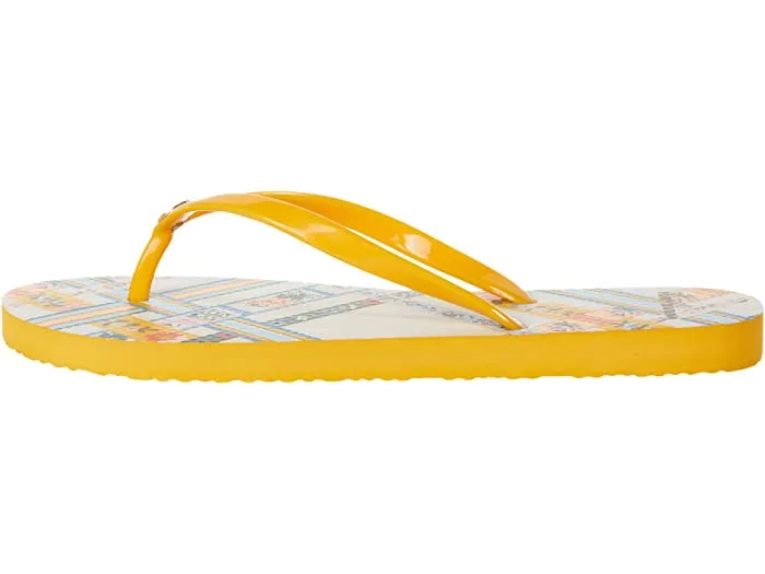 Tory Burch Thin Flip-Flop (Gold Crest)