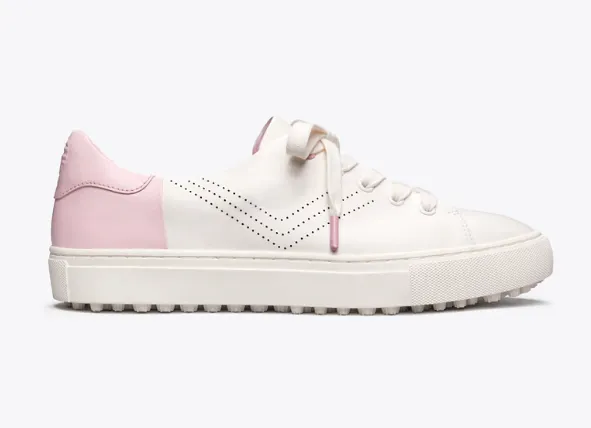 Tory Sport Perforated Golf Sneakers (Cotton Pink)