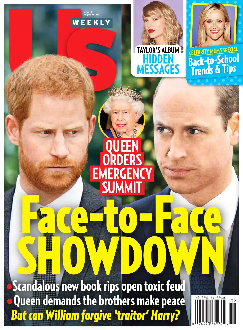 Luxury Handbag Shopping Issue 3220 Cover Prince Harry vs Prince William