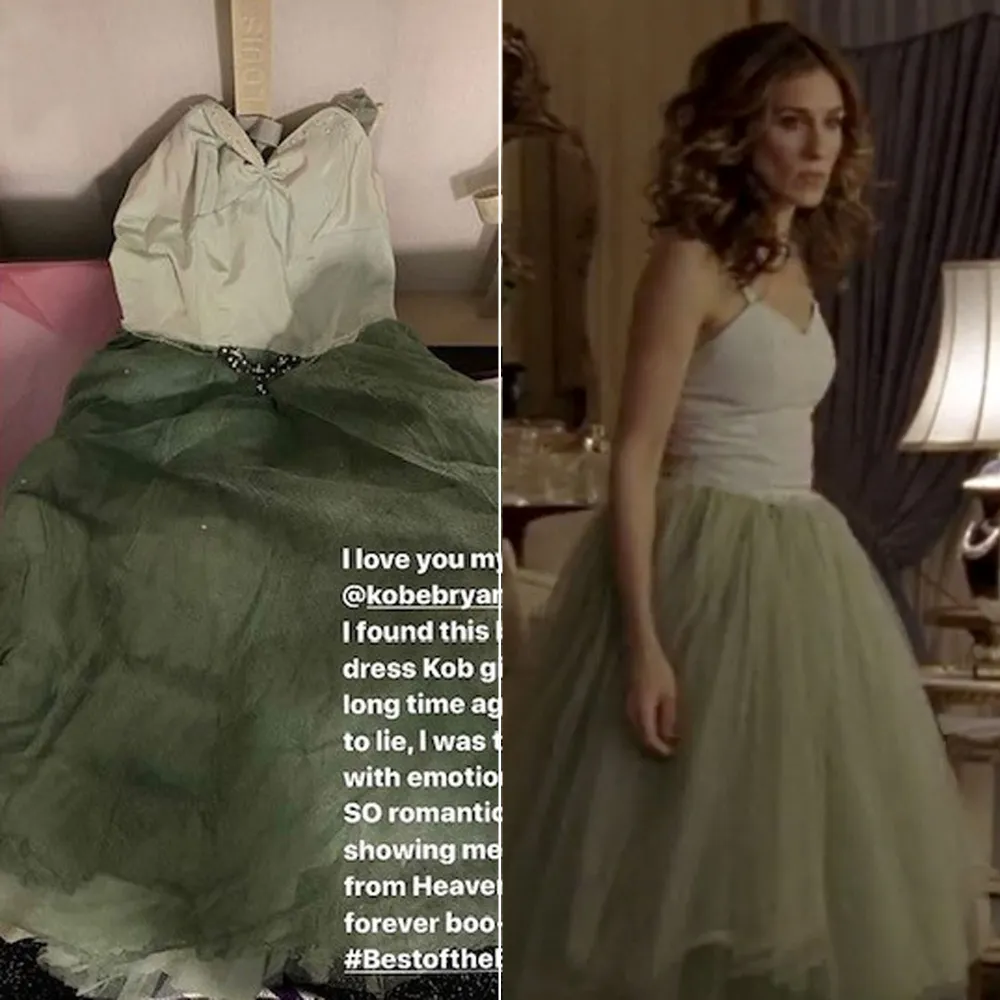 Vanessa Bryant Shares a Pic of the 'Sex and the City' Dress Kobe Gifted Her