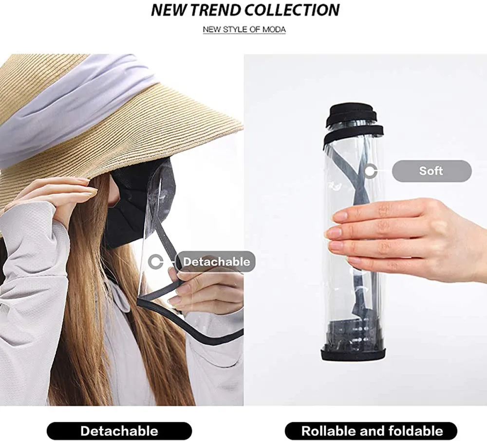 Jeff & Aimy UPF 50 Straw Sun Hat