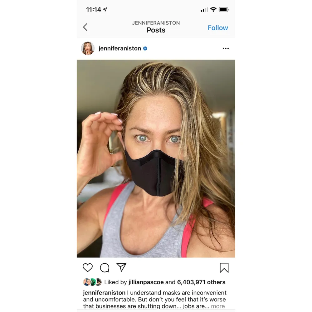 jennifer-aniston-mask-grey-tank