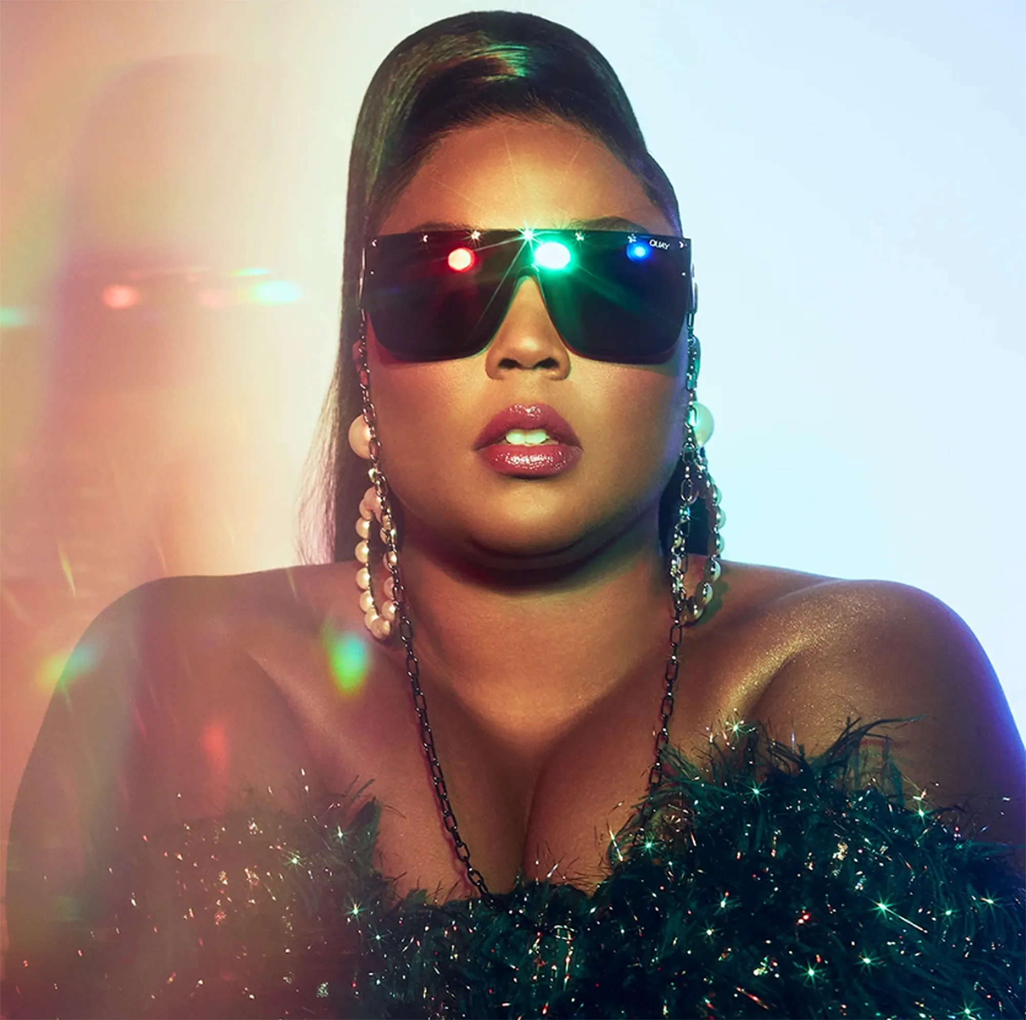 Quay x Lizzo Jaded Sunglasses
