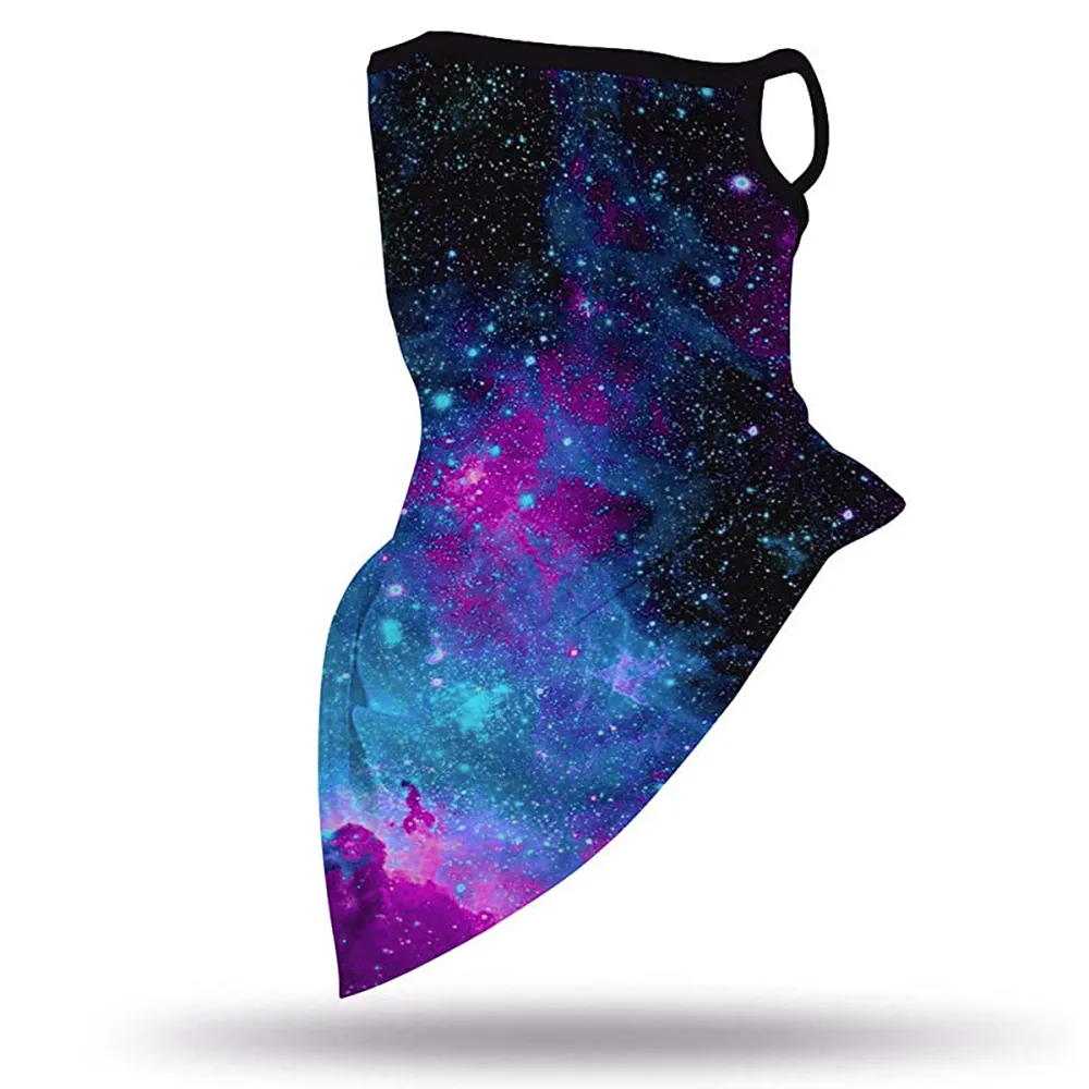 LOLONG Face Bandana Ear Loop Neck Gaiter