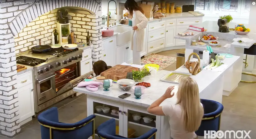 Selena Gomez Burning Food in her Oven The Most Candid Moments From Selena Gomez Selena + Chef