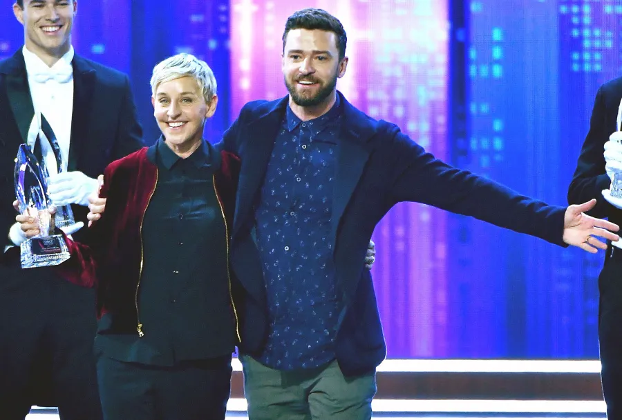 Justin Timberlake Ellen DeGeneres Inner Circle