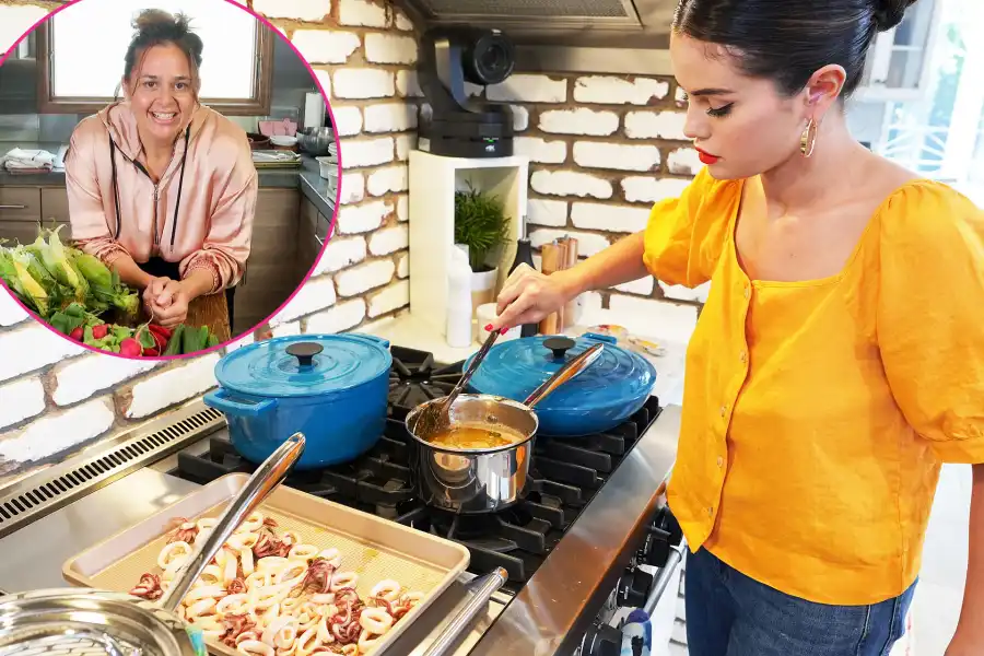 Selena Gomez and Chef Antonia Lofaso The Most Candid Moments From Selena Gomez Selena + Chef