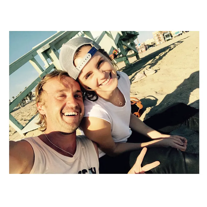 Tom Felton and Emma Watson Harry Potter Stars Reunite Over the Years