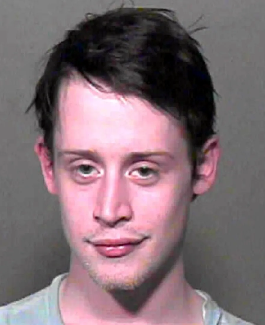 Macaulay Culkin mugshot