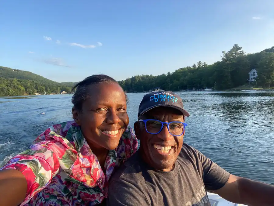 Al Roker Inside a Day in My Life Debra Roberts Afternoon Boat Ride