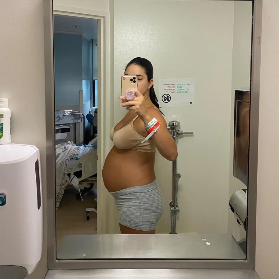 Alaia Baldwin post partum