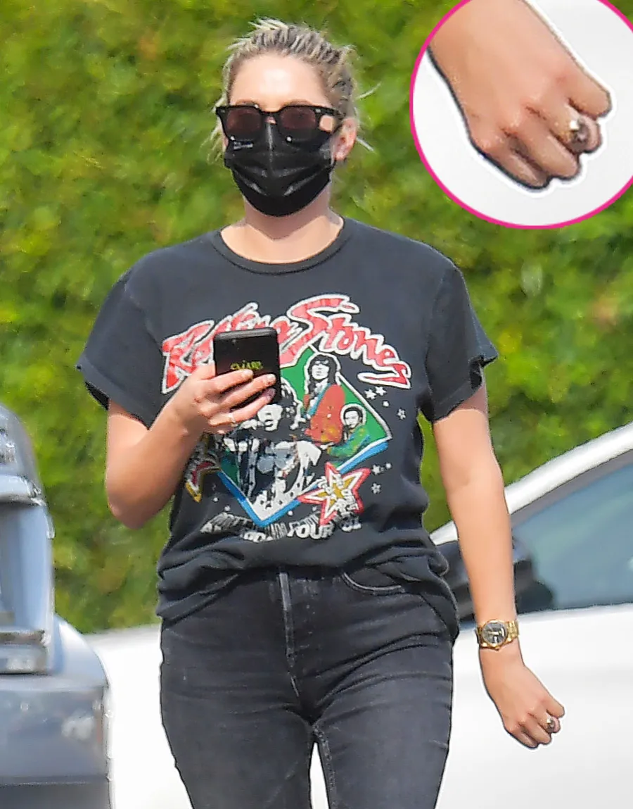 Ashley Benson Spotted Wearing Diamond Ring Sparks G-Eazy Engagement Rumors