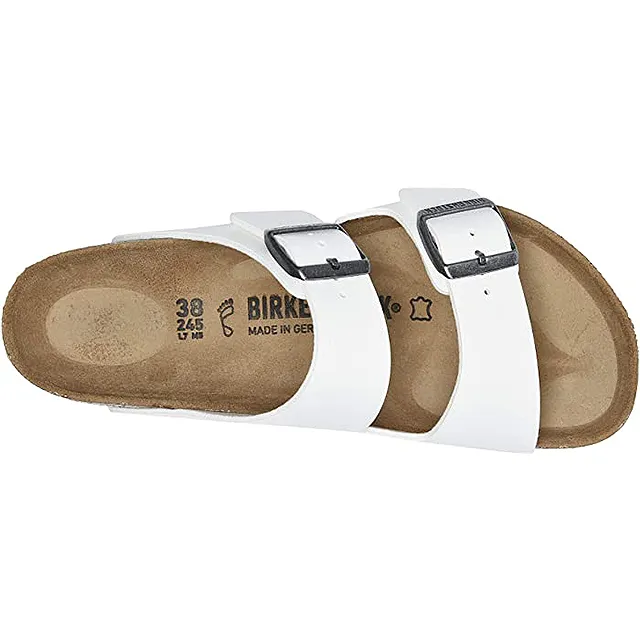 Birkenstock Arizona (White Birko-Flor)
