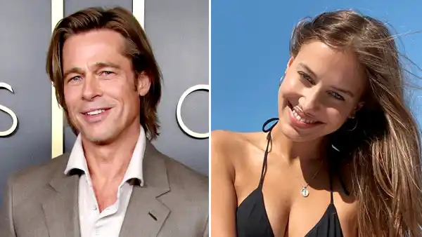 Brad Pitt Nicole Poturalski Looked Flirty 9 Months Before Dating News