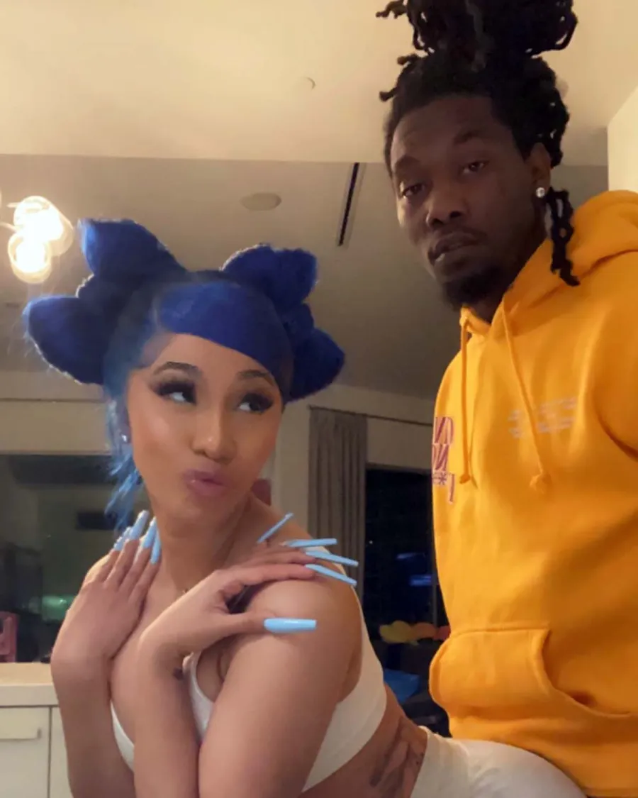 See Some of Cardi B's Boldest Hair Colors of All Time