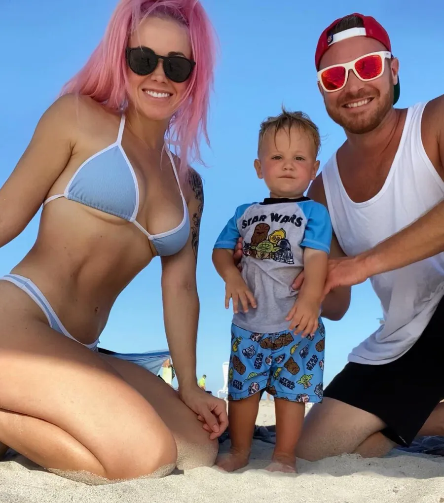 Paola Mayfield Celeb Families Hitting the Beach Summer 2020 Amid Coronavirus Pandemic