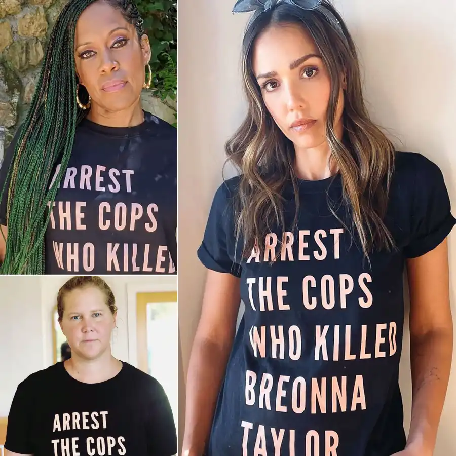 The Black T-Shirt With a Message Celebs Are Wearing All Over IG