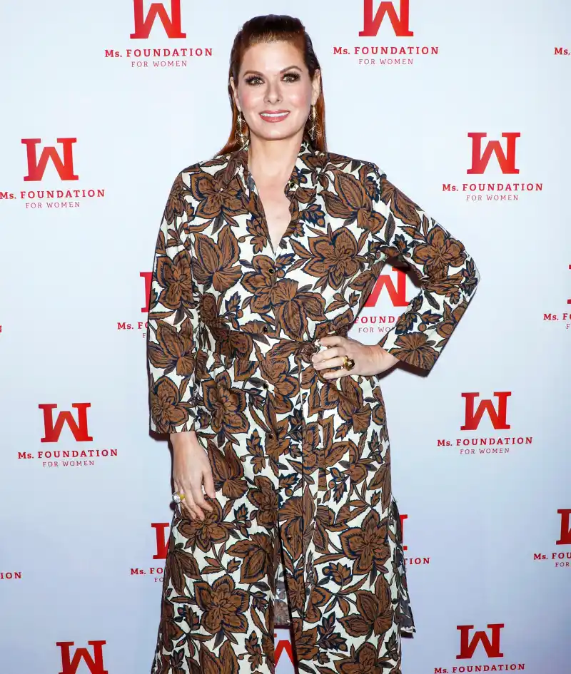 Debra Messing I Was Too Skinny On Will & Grace Because I Felt Fat