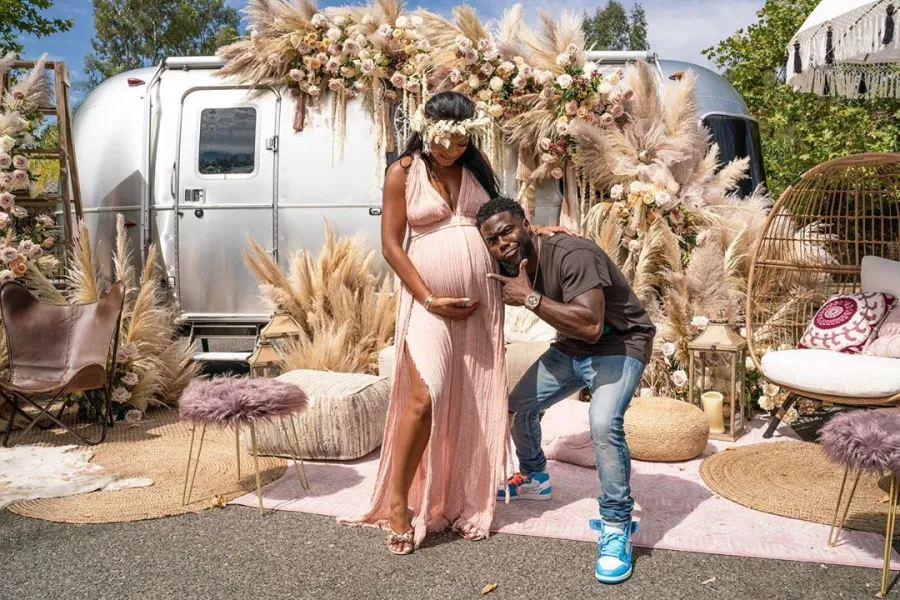 Eniko Parrish Kevin Hart baby shower