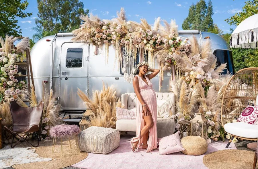 Eniko Parrish Kevin Hart baby shower