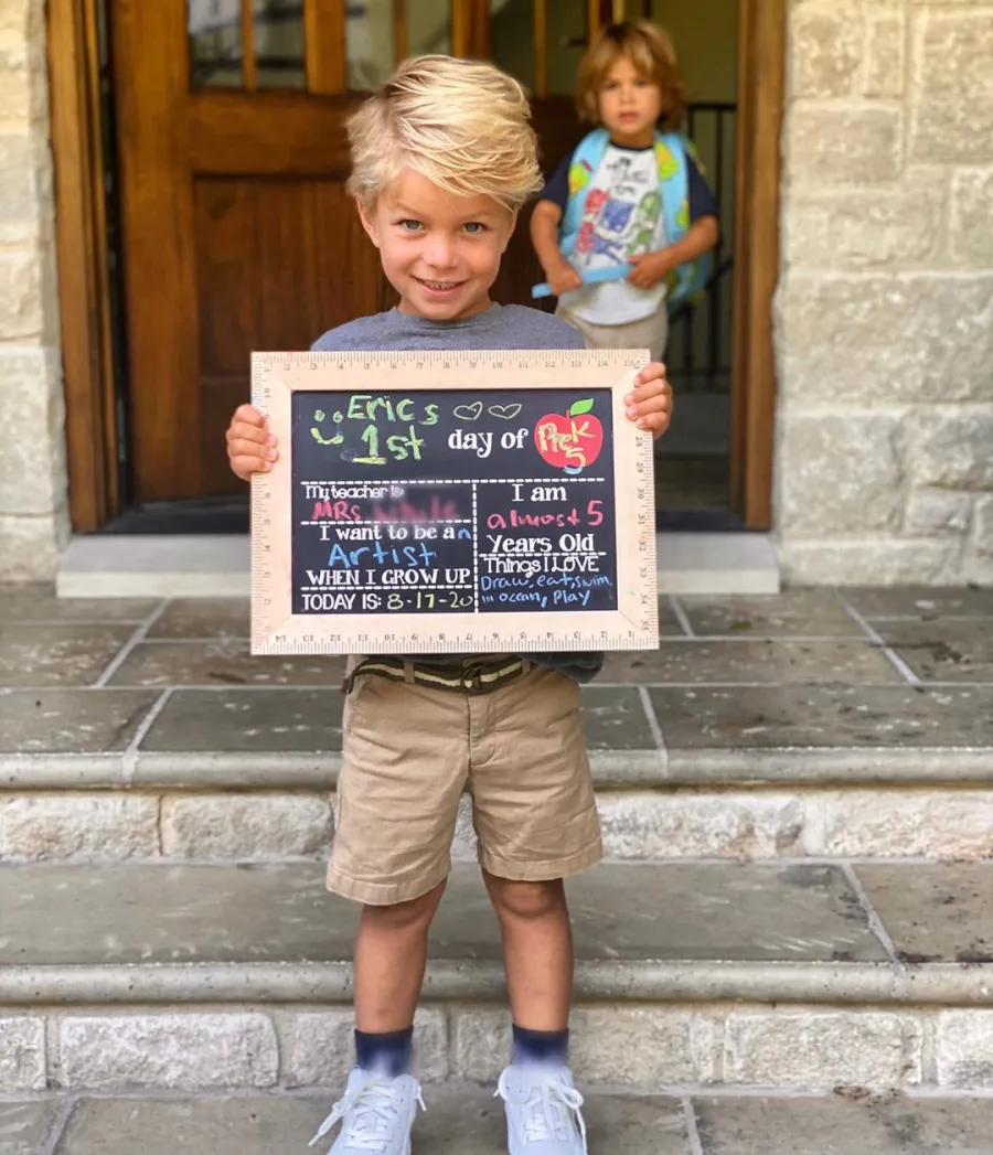 Eric Decker II back to school