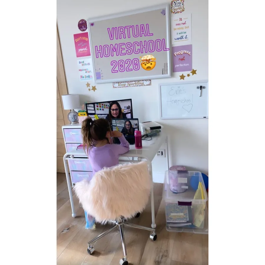 Everly Tatum back to school