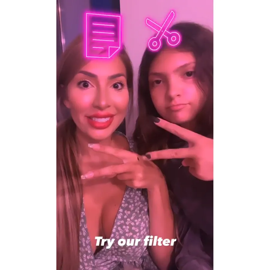 Farrah Abraham Defends 11-Year-Old Daughter Sophia Fake Nails