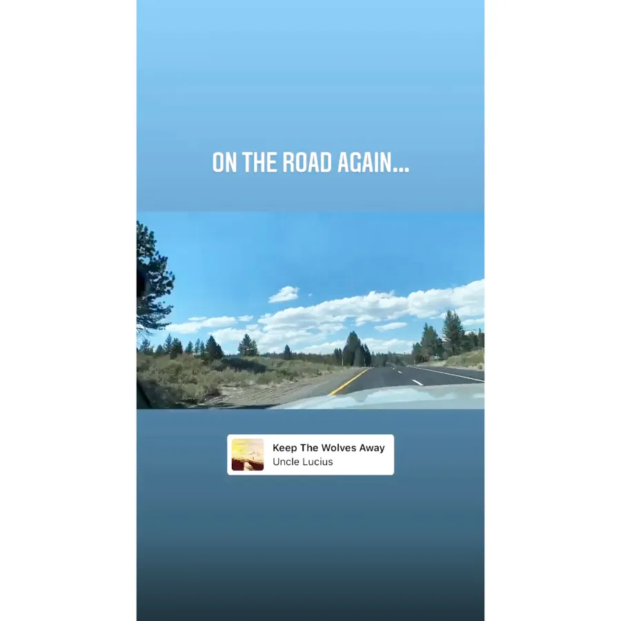 Garrett Yrigoyen Takes a Road Trip While Fiancee Becca Kufrin Reacts to Split Rumors