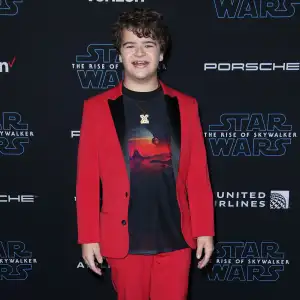 Gaten Matarazzo Working as a Food Runner